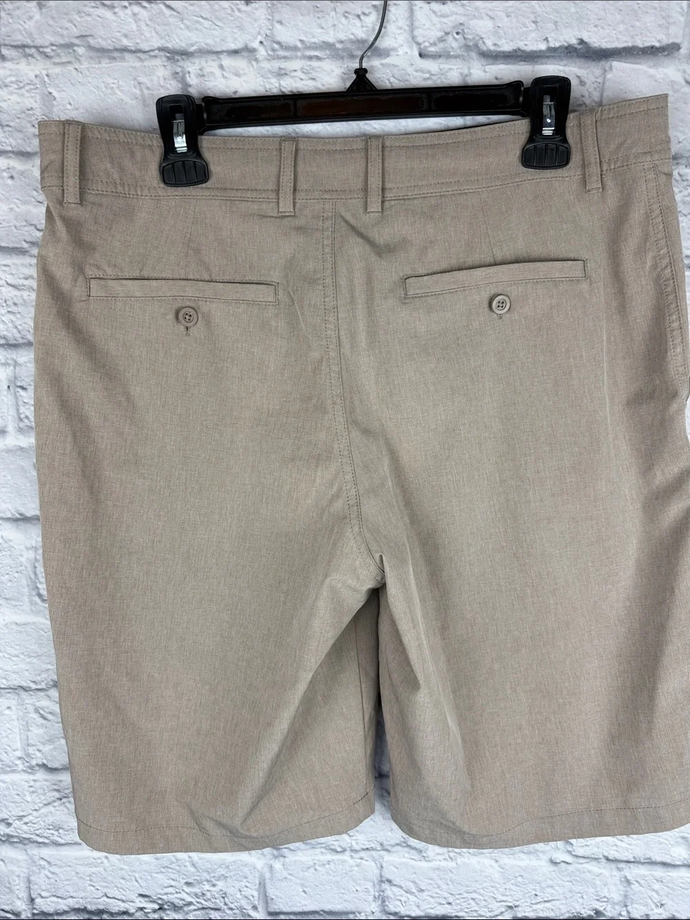 Goodfellow & Co Tan Flat-Front Shorts Swim Suit Size 33